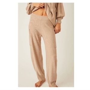 Free People Snuggle Season Coordinating Knit Joggers